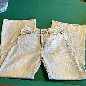 Light Blue Flare & Wide Leg Jeans